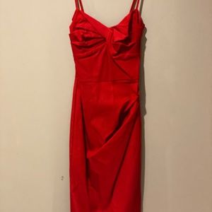 Stop Staring Red Cocktail Dress